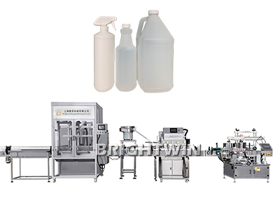 4頭5L洗手液灌裝機(jī)，搓蓋機(jī)配震動(dòng)料盤，多功能貼標(biāo)機(jī)線-復(fù)制-復(fù)制